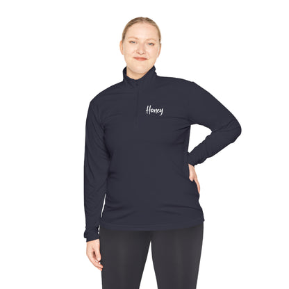 Unisex Quarter-Zip Pullover - Honey