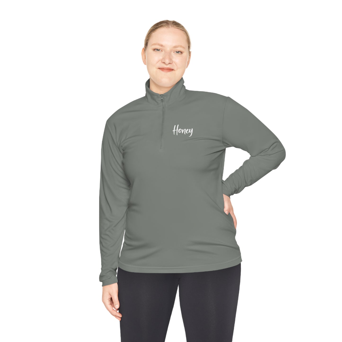 Unisex Quarter-Zip Pullover - Honey