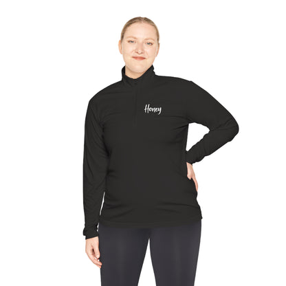 Unisex Quarter-Zip Pullover - Honey