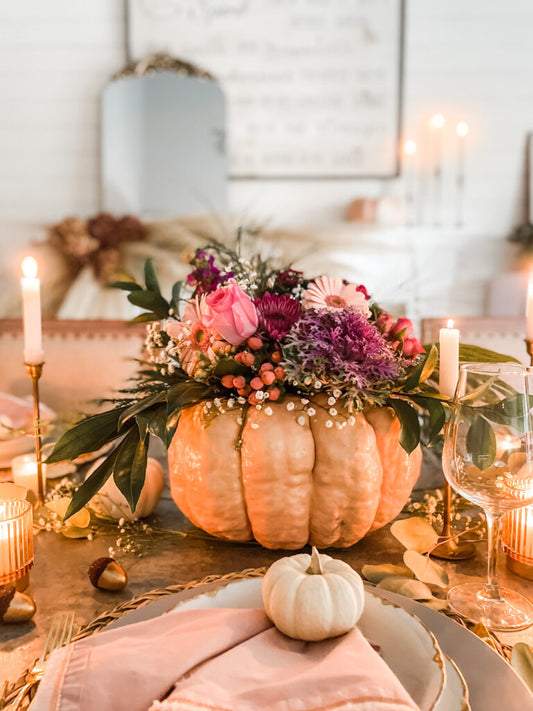 Pumpkin Floral Centerpiece Workshop, October 23rd