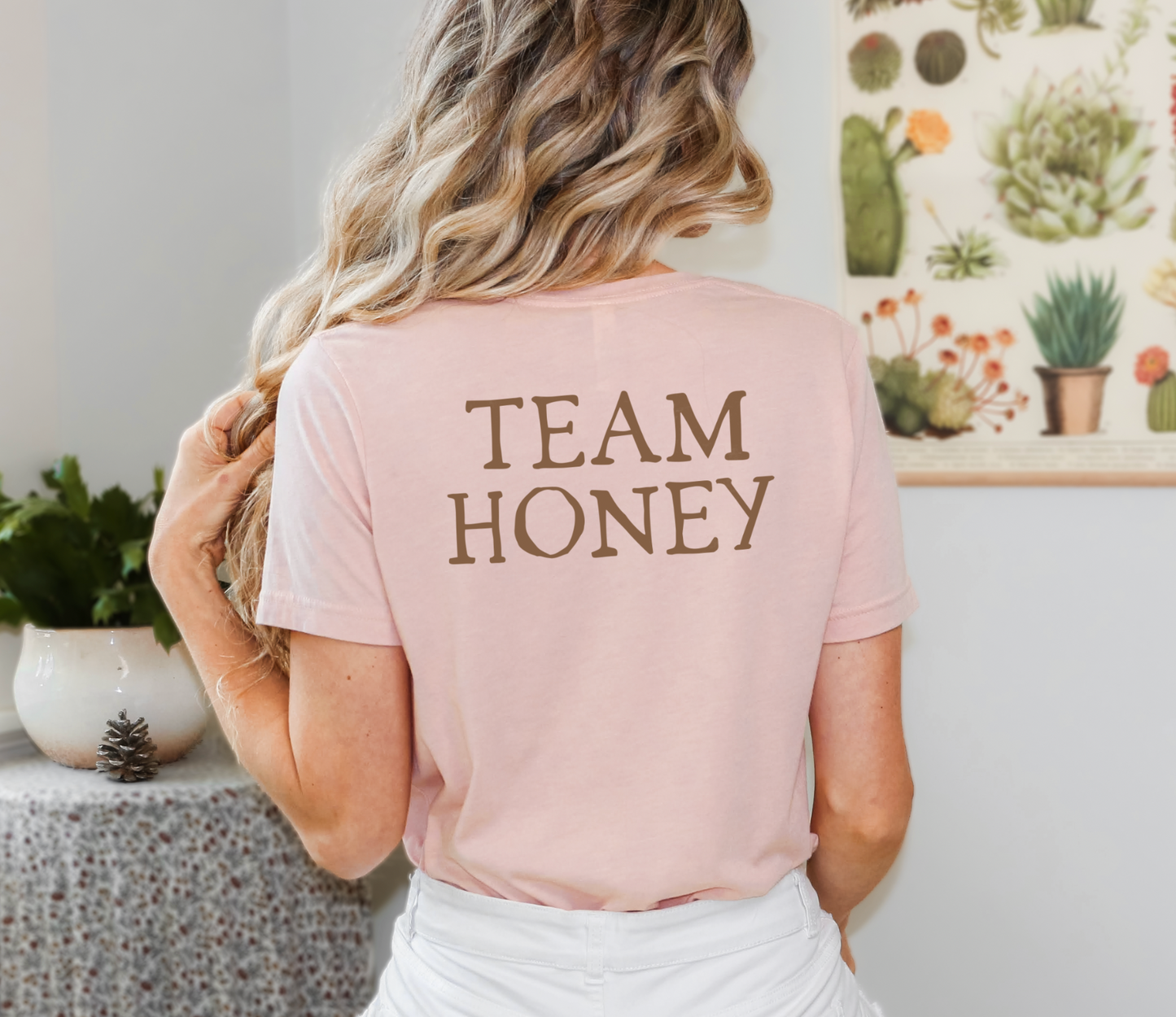 Pink Team Honey Tee